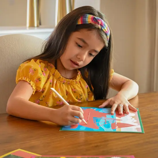 Magic Scratch Paper - Transport - 10 Vibrant Scenes {2}