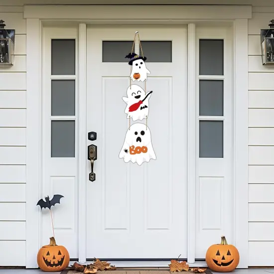 Halloween Door Decorations Halloween Wreath {2}