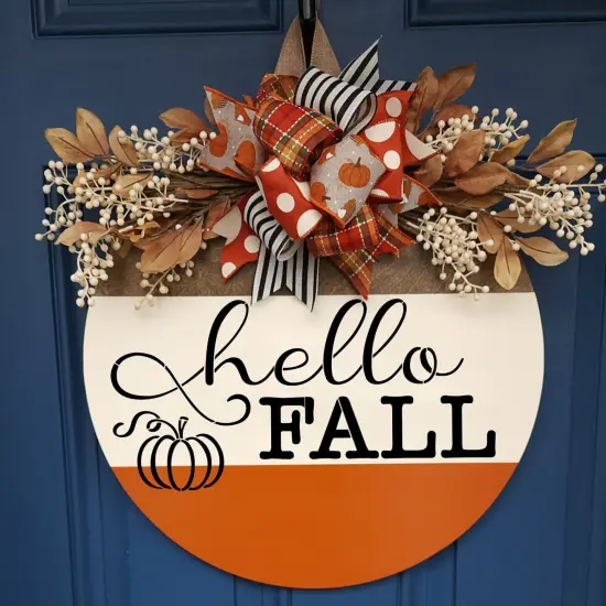 Fall Stencils for Door Mats 27&rdquo;x17&rdquo; Pumpkin Stencil Fall {4}