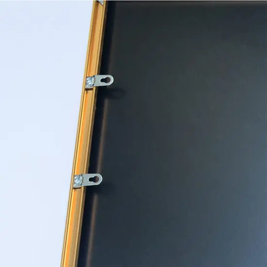 30 Sets of Metal Frame D-Ring Picture Hangers with Screws and Screwdrivers - for Open-Type Frame Channels Will Not Damage Photo Frames {3}