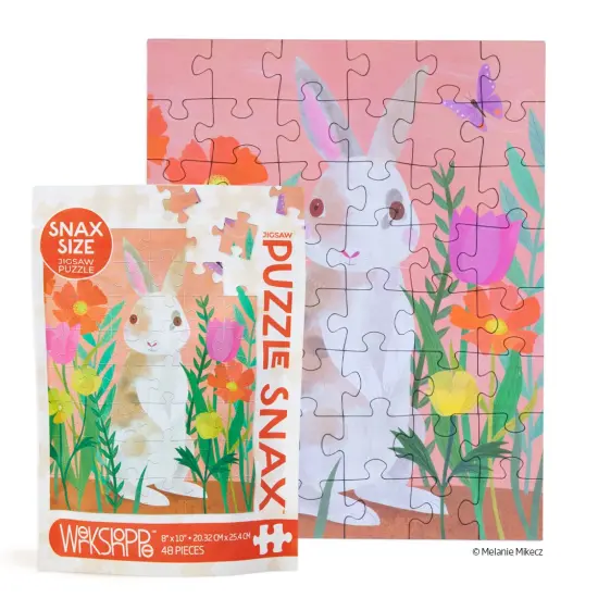 Bunny Patch 48 Piece Puzzle Snax {1}