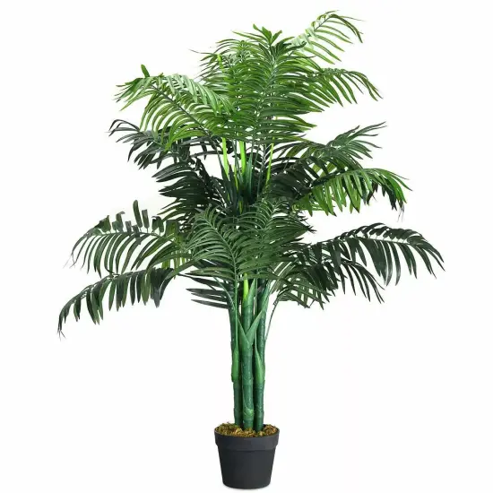 3.5-Feet Artificial Areca Palm Decorative Silk Tree with Basket In/Outdoor Home {1}