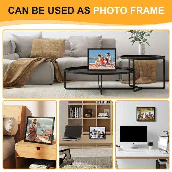 5 PACK Certificate Frames 8.5 x 11,Black Diploma Frame Document Frame with Clear Plexiglass,Picture Frames for Tabletop and Wall Display {5}