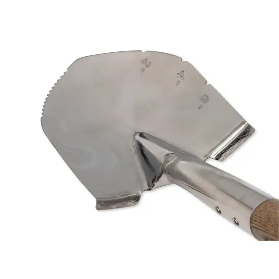 Spear & Jackson Traditional Stainless Steel Planting Spade, Heavy Duty Garden Tool, Durable Blade and Comfortable Wooden Handle for Digging Planting and Soil Preparation {4}