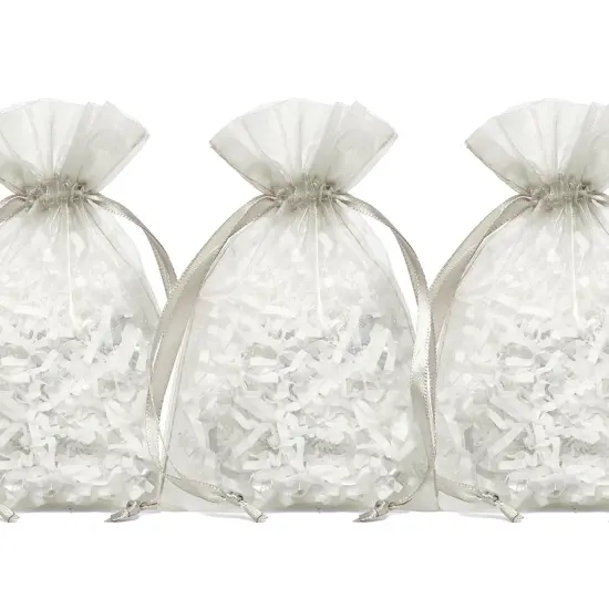 8&rdquo; x 12&rdquo; Sheer Organza Bags Small and Elegant {5}