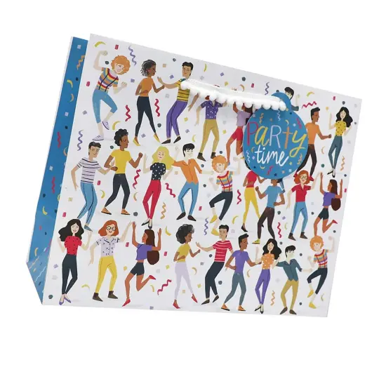 Patterned Gift Bags 8" X 4" X 10" High-Quality Gift Wrapping {3}