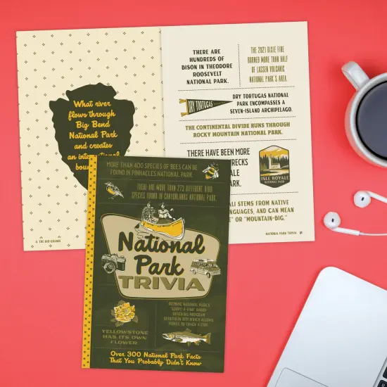 National Park Trivia Softcover Book {5}