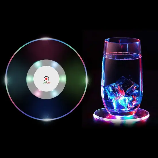LED Coasters Set of 6 {1}