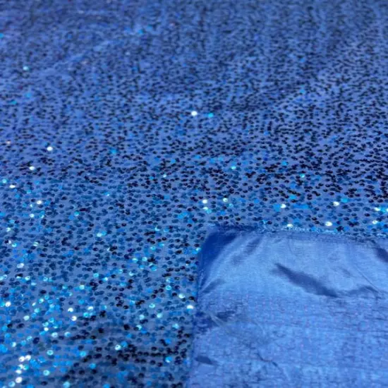 1 Yard Sequin Taffeta Fabric Sparkly Costume & Event Material 50&ndash;54 Inches Wide Red {6}