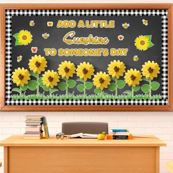 Sunflower Bulletin Board Decorations {1}