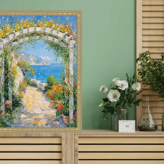 Narrow Gold Stars Picture Frame 11x17 frame {5}