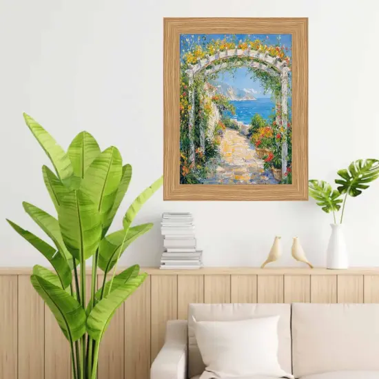 Oak Natural Wood Picture Frame 20x30 frame {4}