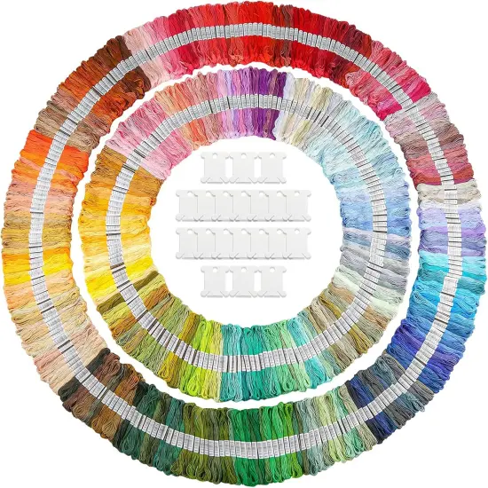 Embroidery Floss 50 Skeins Embroidery Thread {1}