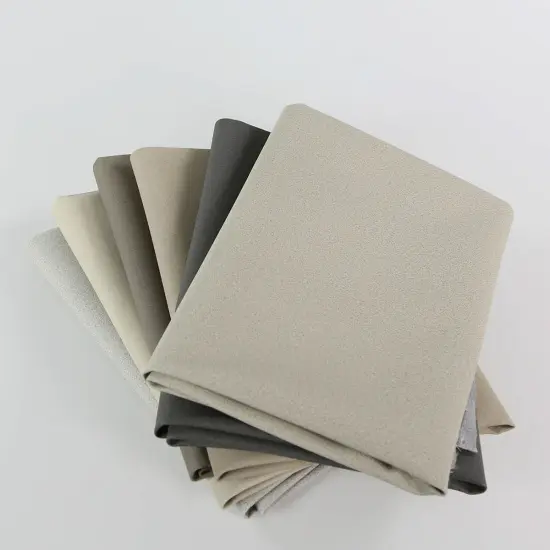 Richloom DEFEND - Faux Leather Mink {2}