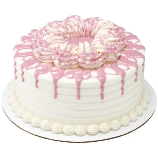 Strawberry Flavored Dessert Drizzle Cake Drip {2}