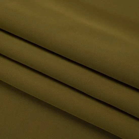 1 Yard Heavy Fir Green Silk 4 Ply Crepe Fabric for Gowns, 44 Inches Width {4}