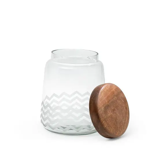 Cookie Glass Jar with Lid - Clear, Stylish Storage Container for Cookies & Treats {3}