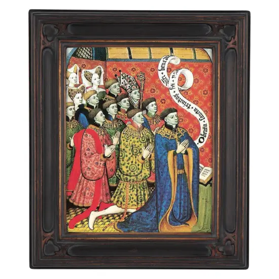 Museum Collection Gothic Ornate Picture Frame - Black Gold Oil Painting Frames | Closed Corner High-End Antique Style Frames | Open Back Frames with No Glass or Backing {7}