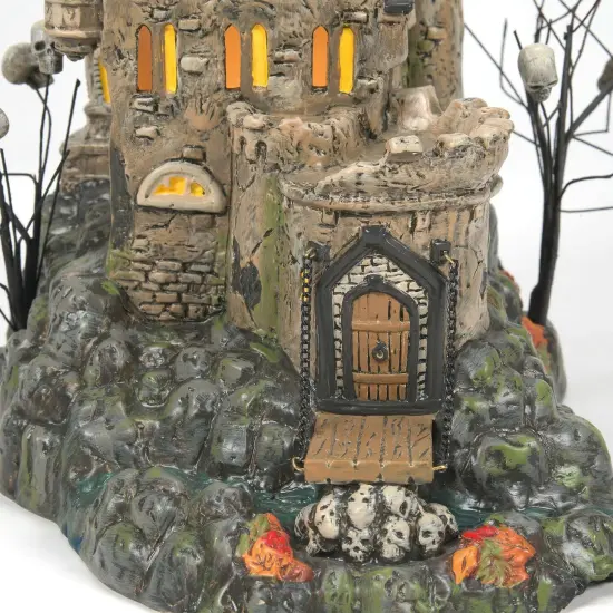 Department 56 Department 56 Snow Village Castle Calvaria Lighted Halloween Building #6011444 Brown {6}