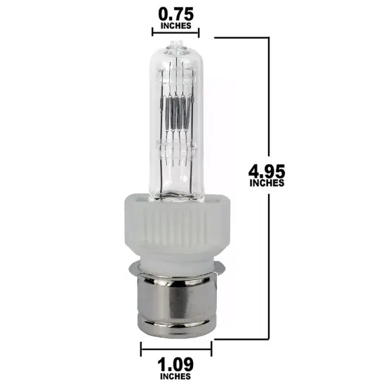 BTR bulb OSRAM 1000w 120v T6 Clear Single Ended Halogen light Bulb {2}