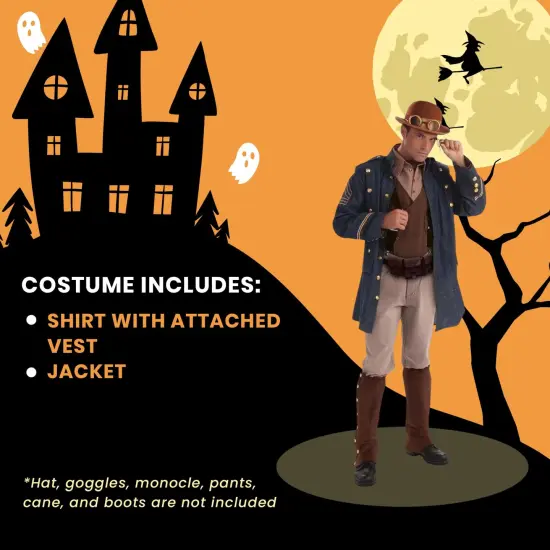 Steampunk General Costume Adult {6}