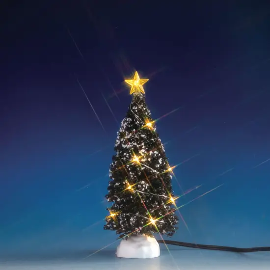 Lemax Clear Light Evergreen Tree - 7 Inch {1}