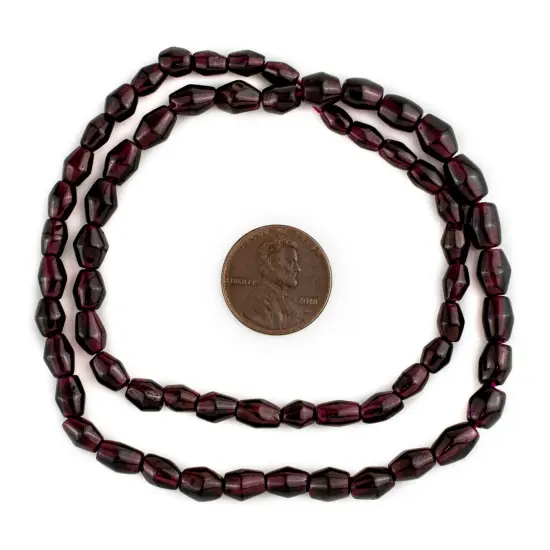 The Bead Chest Bicone Garnet Beads (4-6mm) {2}