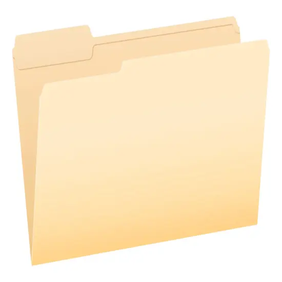 Pendaflex Reinforced File Folder, Legal Size, 1/3 Cut Tabs, Manila, Pack of 100 {1}