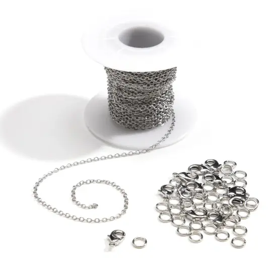 CousinDIY Cable Chain with Findings-36 Feet {3}