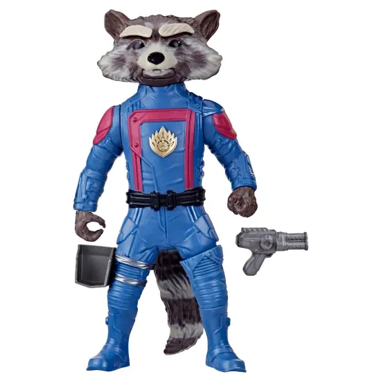 Marvel Studios&rsquo; Guardians of The Galaxy Vol. 3 Rocket Action Figure, Super Hero Toys for Kids Ages 4 and Up, 8-Inch-Scale Action Figure {1}