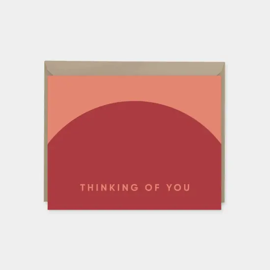 Geo Thinking of You Cards, Geometric {3}