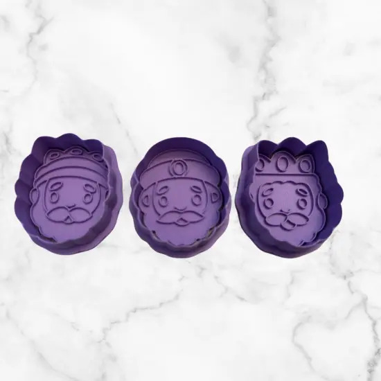 Christmas Nativity Cookie Cutter and Stamp 9 pc set {1}