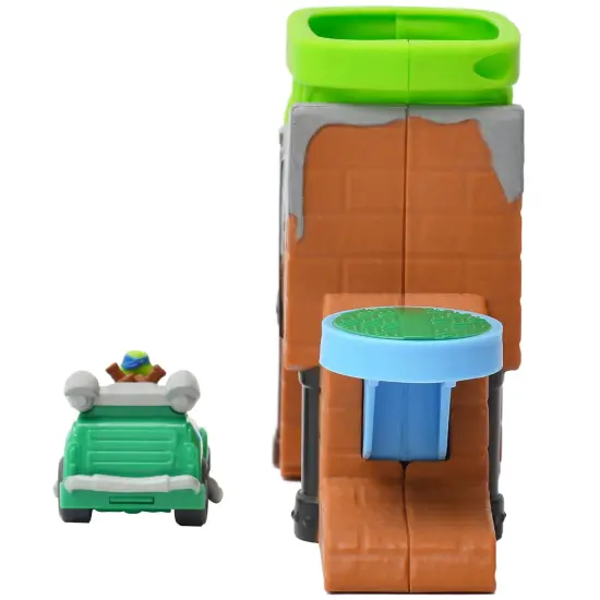 Legend Toys Teenage Mutant Ninja Turtles TMNT Mini Vehicle Playset &ndash; Ninja Turtles Race Track & Car Adventure - Officially Licensed {6}