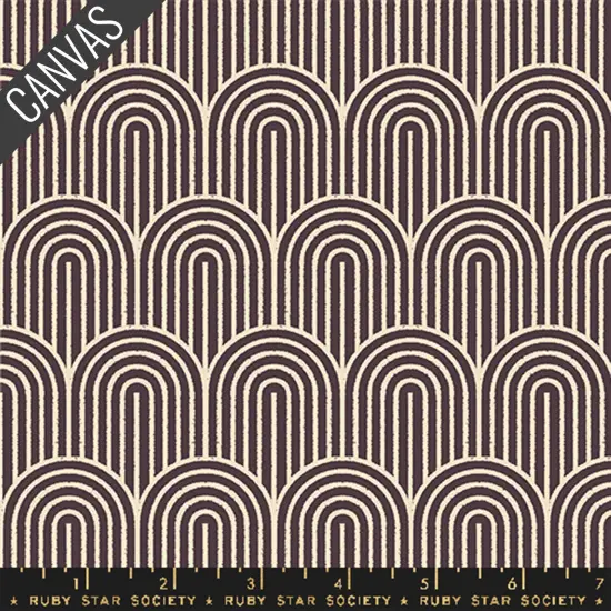 Hump Day Canvas in Eggplant (rs5178 13l) | Geometry | Ruby Star Society {1}