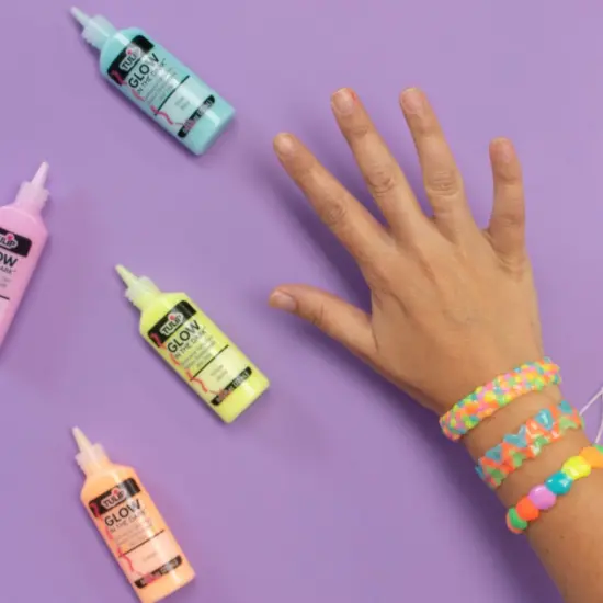 Tulip Puff Paint Glow, Multi-Surface Craft Paint, .75 fl. oz. 10 Pack {6}