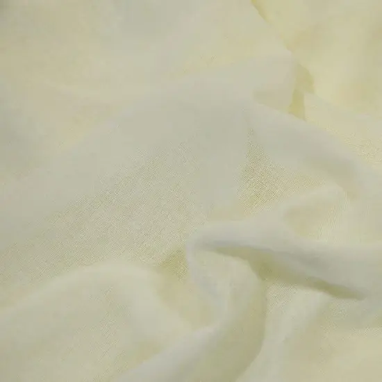 Extra Wide Turkish Sheer Fabric 108" Wide for Drapery and Curtains Offwhite {4}