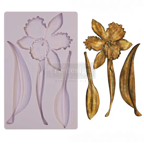 Redesign Decor Moulds&reg; - Wildflower - 8"x5", 8mm thickness Copyright #VA0002330076 {1}