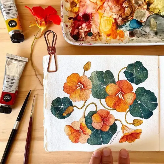 Art Philosophy&reg; Artist Grade Watercolor Tubes - Rose Madder - 15 ml - series #4 {5}