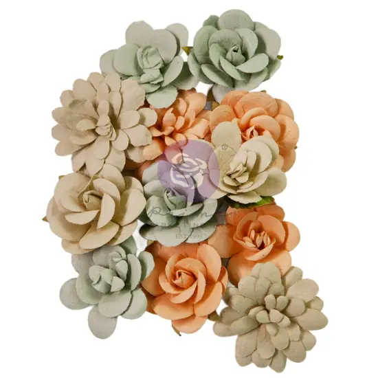 In The Moment Flowers - Airy Bliss - 12 pcs mulberry paper  {1}