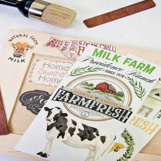 Small Transfers - Home & Farm - 3 sheets, 6"x12" {3}