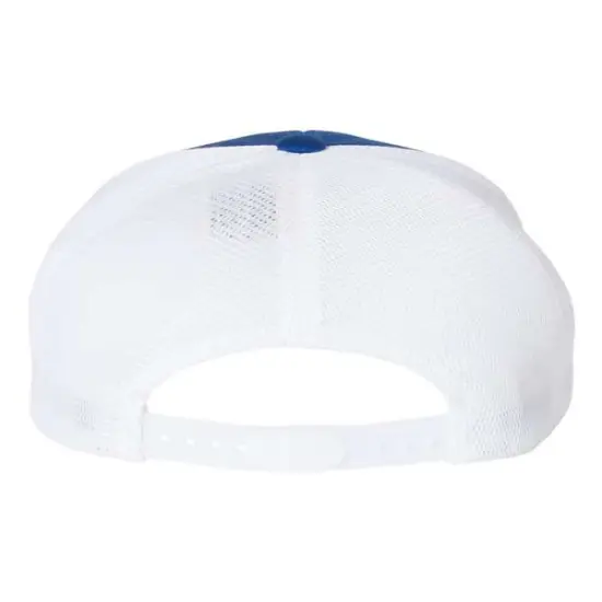 Flexfit&reg; Mesh Back Cap Royal/ White {2}