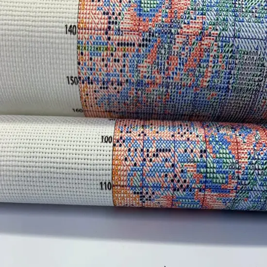 14ct Counted Stamped Cross Stitch Kits for Adults City Printed Cross Stitch Patterns {4}