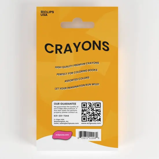 Crayons Standard 8 Count &ndash; Non Toxic &ndash; 72 Packs {4}