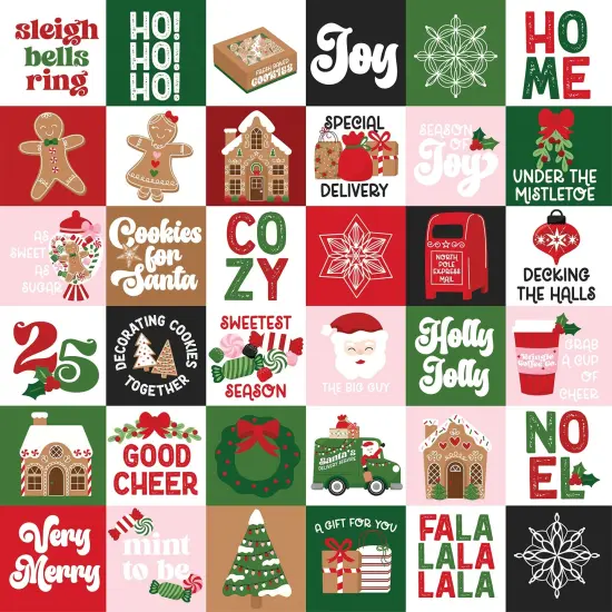 Santa's Christmas Delivery Double-Sided Cardstock 12"X12" {3}