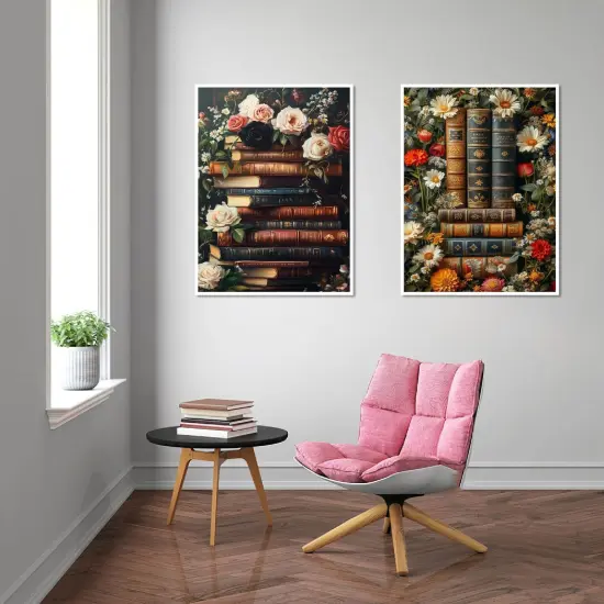 2 Pack Book Diamond Painting Kits for Adults, 5D DIY Book,Inch12x16 {3}