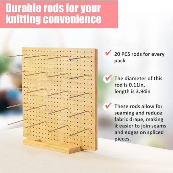 Crochet Board with 20 Pins {3}