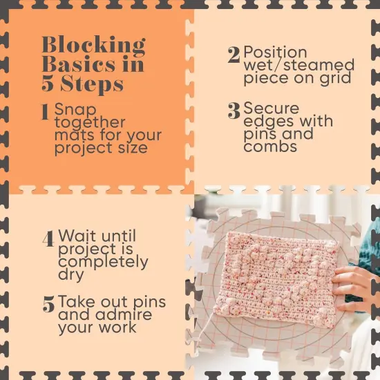 Blocking Mats for Knitting & Crochet {5}