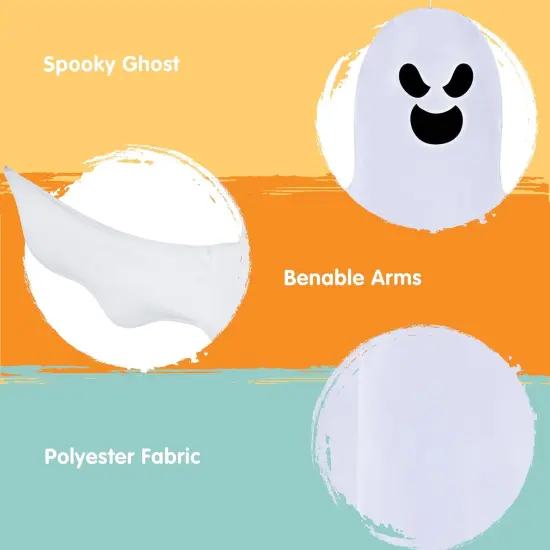 Halloween 2 Pcs Tree Wrap Ghost {2}