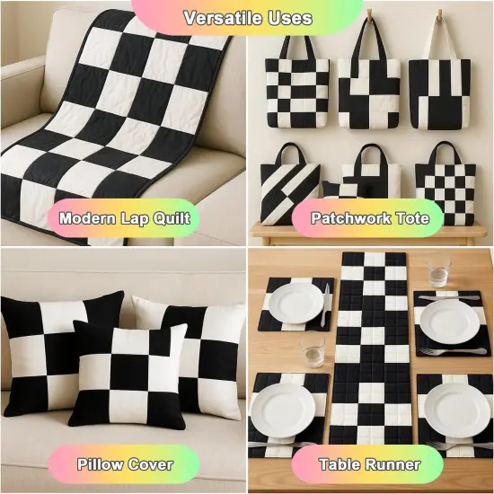 42 Pieces 10&Prime; Pre-Cut White Cotton Fabric Squares &mdash; Layer Cake Quilting Fabric {5}