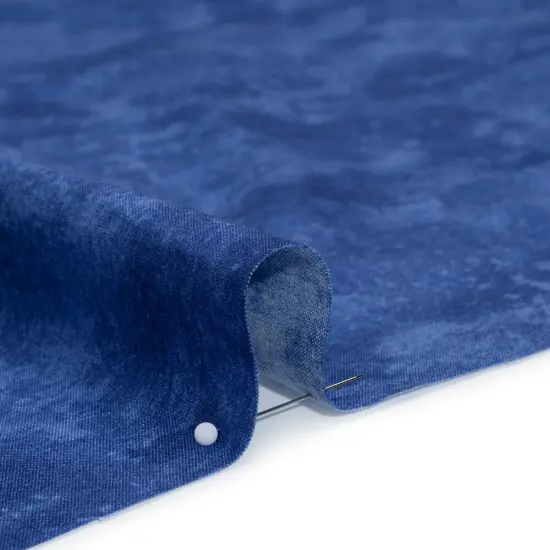 1 Yard Patriot Blue Quilting Cotton Toscana Collection Modern Abstract 44 inch Width {2}